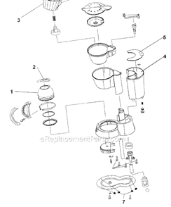 Page A Diagram and Parts List for SPX4  Mr Coffee Coffee Maker